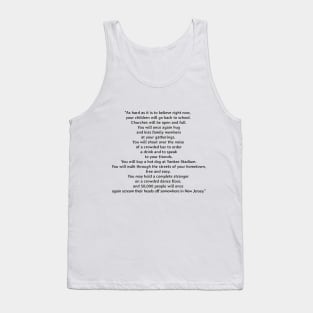 Post-Pandemic T-Shirt Tank Top